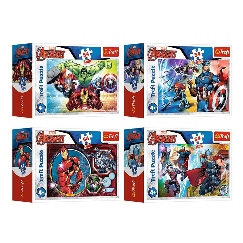Afbeelding laden in galerijviewer, Mini puzzel avengers - 54st.
