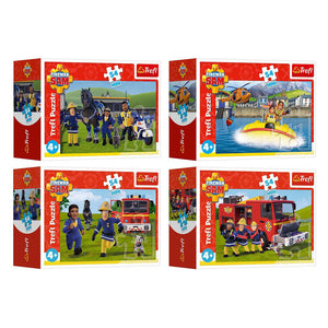 Brandweerman sam mini puzzel - 54st.