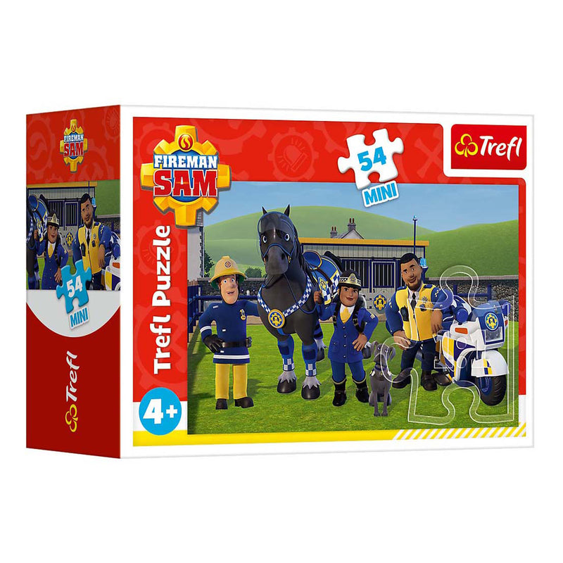 Afbeelding laden in galerijviewer, Brandweerman sam mini puzzel - 54st.
