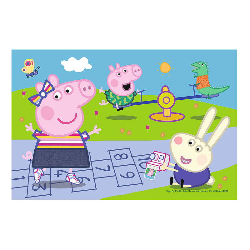 Afbeelding laden in galerijviewer, Peppa pig mini puzzel - 54st.
