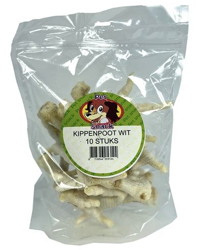 Load image into Gallery viewer, Petsnack Kippenpoten wit
