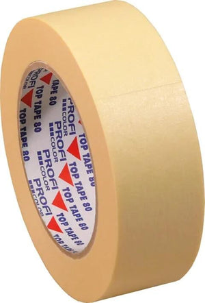Profi color afdekband top tape 80 augros top tape 19mmx50m