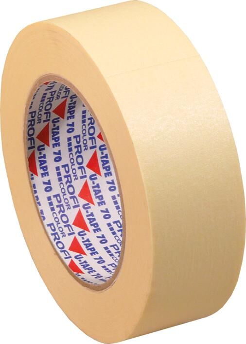 Profi color afdekband u-tape 70 cover tape 70 w= 50mm 50m wheels