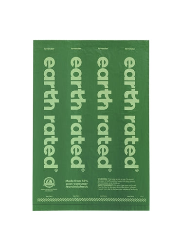 Load image into Gallery viewer, Earth rated poepzakjes lavendel gerecycled
