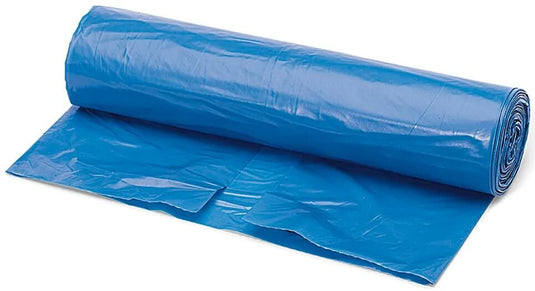 Nölle profi brush müllsack garbage bag, blue, 120l wheels of 25 pieces