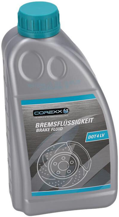 Corexx remvloeistof dot 4 lv co brake fluidk.dot 4 lv water bottles