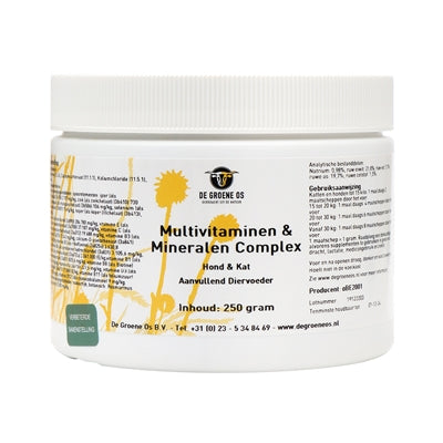 Load image into Gallery viewer, De groene os Multivitaminen mineralen complex hond kat
