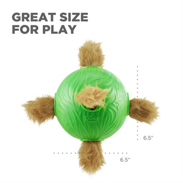 Outward hound nina ottosson dog snuffle n' treat bal groen
