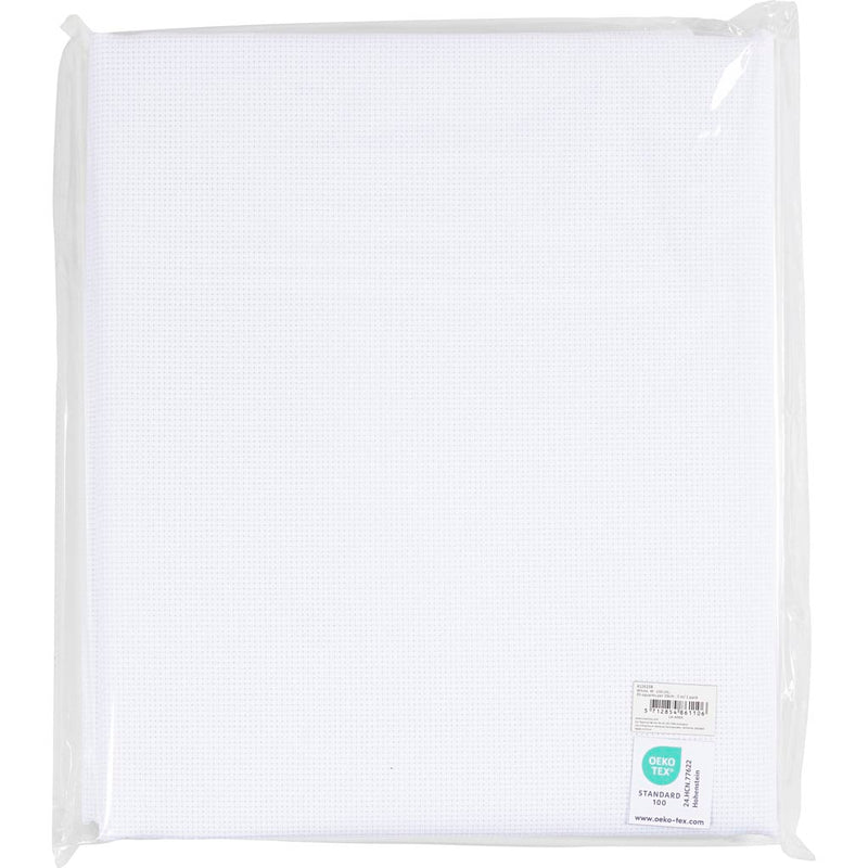 Afbeelding laden in galerijviewer, Https: www.cchobby.nl aida-b-150-cm-35-vierkanten-per-10-cm-wit-3-m-1-doos
