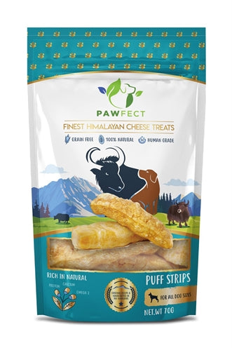 Load image into Gallery viewer, Pawfect chew yak kaas puff strips
