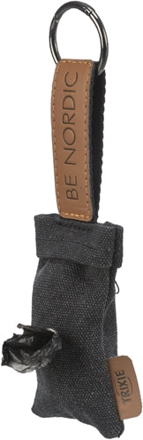 Trixie be nordic poepzakhouder met 20 poepzakjes zwart