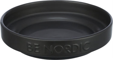 Trixie be nordic voerbak kat keramiek rubber zwart