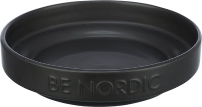 Trixie be nordic voerbak kat keramiek rubber zwart