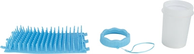Load image into Gallery viewer, Trixie Pootreiniger voor de hond silicone pp blauw
