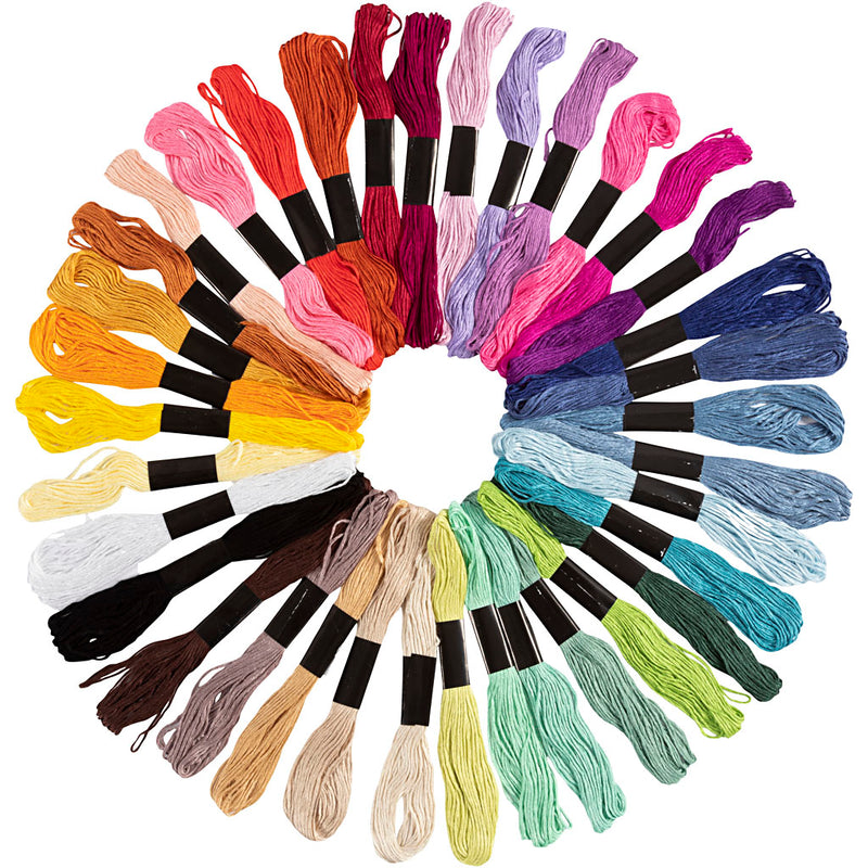 Load image into Gallery viewer, Https: www.cchobby.nl borduurgaren-dikte-1-mm-diverse-kleuren-42x8-m-1-doos
