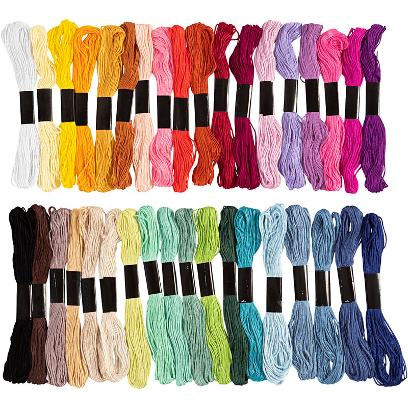 Load image into Gallery viewer, Https: www.cchobby.nl borduurgaren-dikte-1-mm-diverse-kleuren-42x8-m-1-doos
