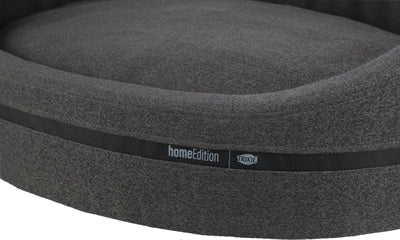 Load image into Gallery viewer, Trixie Hondenmand citystyle ovaal home edition donkergrijs
