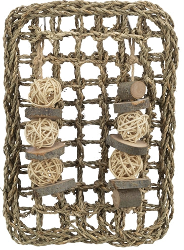 Load image into Gallery viewer, Trixie knaagdier mat met speeltjes zeegras

