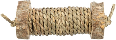 Load image into Gallery viewer, Trixie speelrol voor knaagdieren met zeegras van hout
