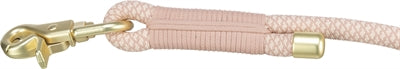 Trixie soft rope hondenriem verstelbaar roze licht roze