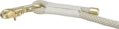 Trixie soft rope hondenriem verstelbaar grijs lichtgrijs