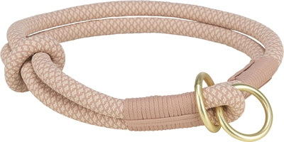 Trixie halsband hond soft half-slip roze lichtroze