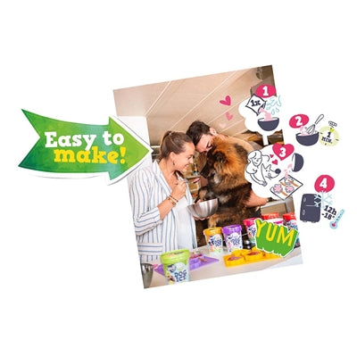 Load image into Gallery viewer, Smoofl ijsmix voor honden aardbei
