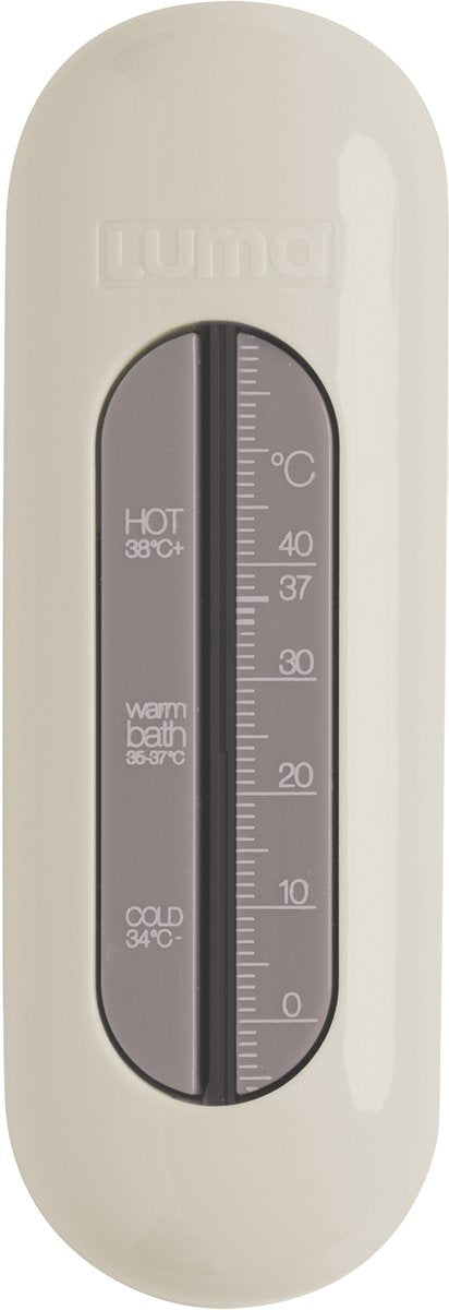 Luma badthermometer almond