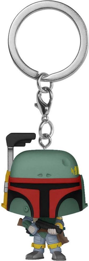 Funko pocket pop keychain - star wars - boba fett - 4cm