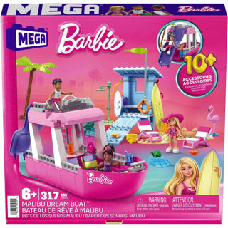 Load image into Gallery viewer, Mattel Mega Droomboot Bouwset, 317dlg.
