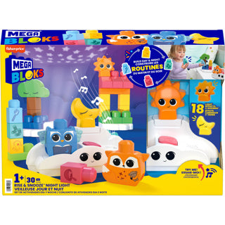 Load image into Gallery viewer, Fisher price mega blocks rise snooze night light

