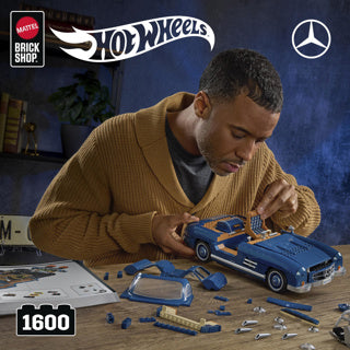 Hot wheels mega premium series mercedes-benz