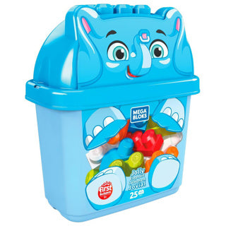 Load image into Gallery viewer, Mattel mega bloks animal buckets fisher price assorti | 4 stuks
