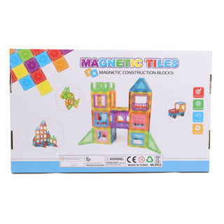 Science magnetische tegels 70 delig