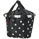 Rixen kaul fietsmand reisenthel mand klickfix zwart dots - 413367