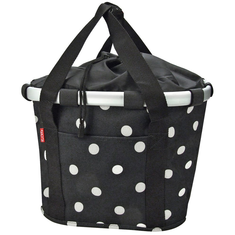 Load image into Gallery viewer, Rixen kaul fietsmand reisenthel mand klickfix zwart dots - 413367
