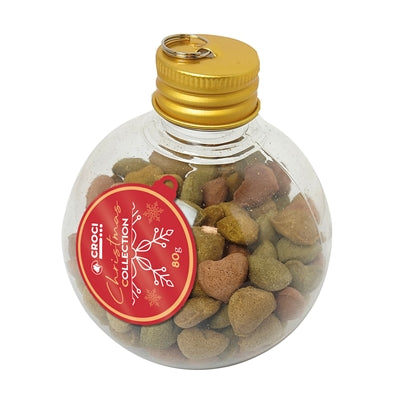 Load image into Gallery viewer, Croci Xmas kerstbal kat met snoepjes
