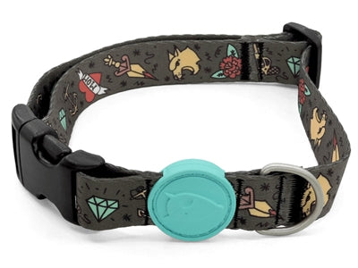 Load image into Gallery viewer, Morso halsband hond gerecycled ink tank groen
