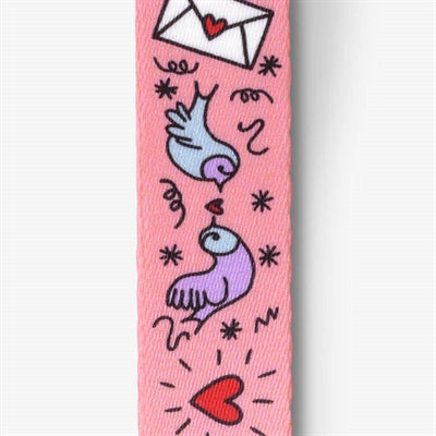 Load image into Gallery viewer, Morso mini hondentuig verstelbaar gerecycled sweet tweet roze
