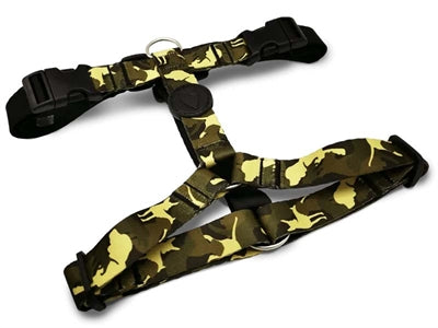 Load image into Gallery viewer, Morso hondentuig h-tuig gerecycled full metal dog bruin
