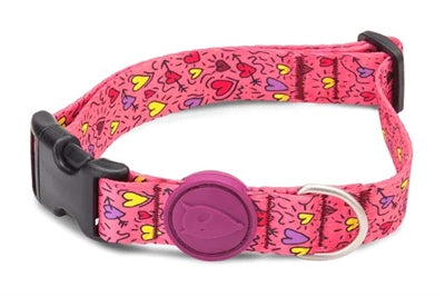 Load image into Gallery viewer, Morso halsband hond gerecycled pink think roze
