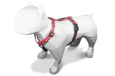 Load image into Gallery viewer, Morso hondentuig h-tuig gerecycled pink think roze
