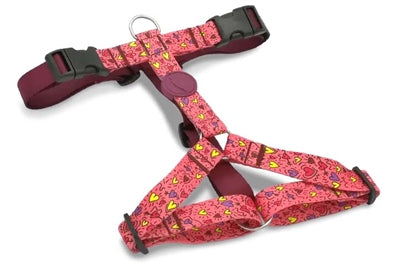 Load image into Gallery viewer, Morso hondentuig h-tuig gerecycled pink think roze
