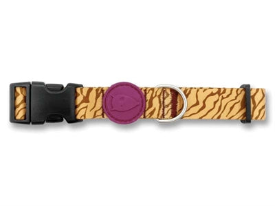 Load image into Gallery viewer, Morso halsband hond gerecycled jungle drum oranje
