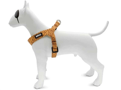 Load image into Gallery viewer, Morso mini hondentuig verstelbaar gerecycled jungle drum oranje
