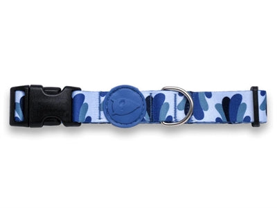 Load image into Gallery viewer, Morso halsband hond gerecycled splash blauw
