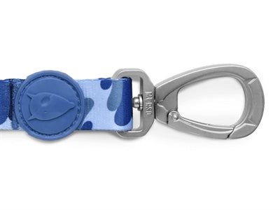 Load image into Gallery viewer, Morso hondenriem gerecycled splash blauw
