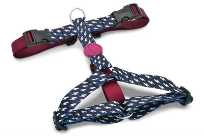 Load image into Gallery viewer, Morso hondentuig h-tuig gerecycled power flow zwart
