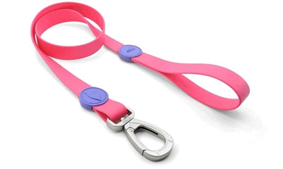 Load image into Gallery viewer, Morso hondenriem waterproof gerecycled passion pink roze
