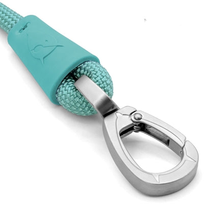 Load image into Gallery viewer, Morso hondenriem regular rope gerecycled aquamarine blauw
